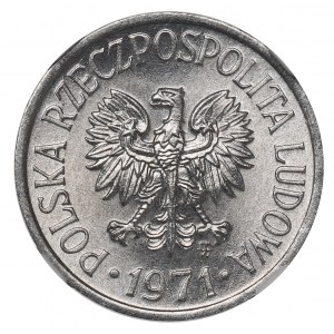 PRL, 5 groszy 1971 - NGC MS66