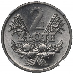Volksrepublik Polen, 2 Zloty 1970 Berry - NGC MS65