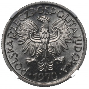 Volksrepublik Polen, 2 Zloty 1970 Berry - NGC MS65