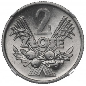 Volksrepublik Polen, 2 Zloty 1974 Berry - NGC MS65