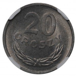 PRL, 20 pennies 1961 - NGC MS66