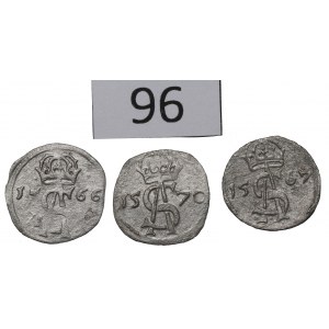 Zygmunt II August, Zestaw dwudenarów 1566-70