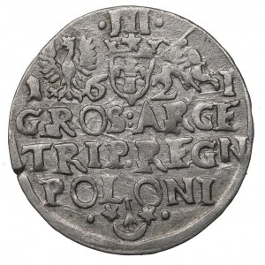 Sigismund III, 3 groschen 1621, Cracow
