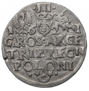 Sigismund III, 3 groschen 1621, Cracow