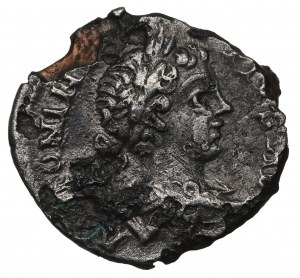 Roman Empire, Caracalla, Denarius subaeratus