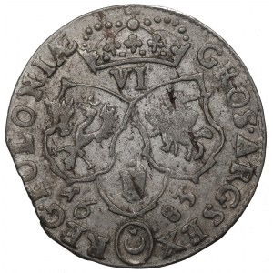 John III Sobieski, 6 groschen 1683, Bromberg