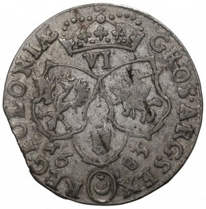 John III Sobieski, 6 groschen 1683, Bromberg