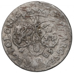 John III Sobieski, 6 groschen 1683, Bromberg