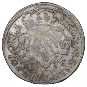John III Sobieski, 6 groschen 1678, Bromberg
