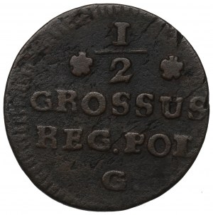 Poniatowski, Half-penny 1768