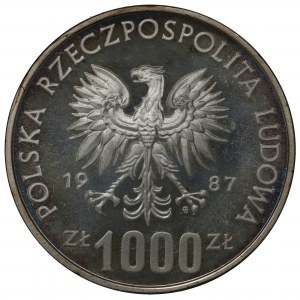 People's Republic of Poland, 1,000 gold 1987 Olympics - Trials
