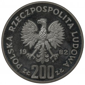 PRL, 200 złotych 1982 Mundial - Próba