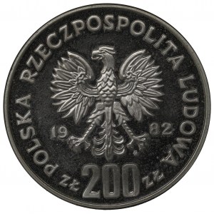 PRL, 200 złotych 1982 Mundial - Próba