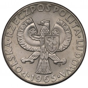 Peoples Republic of Poland, 10 zloty 1965 VII centuries of Warsaw - Specimen CuNi