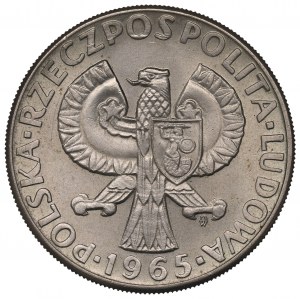 Peoples Republic of Poland, 10 zloty 1965 VII centuries of Warsaw - Specimen CuNi