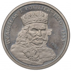 PRL, 200 złotych 1986 Władysław I Łokietek - Próba CuNi