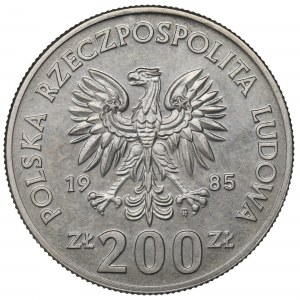 People's Republic of Poland, 200 gold 1985 Mexico '86 - CuNi Sample