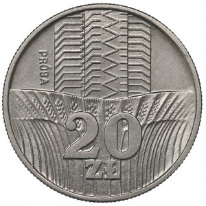 Peoples Republic of Poland, 20 zloty 1973 - Specimen