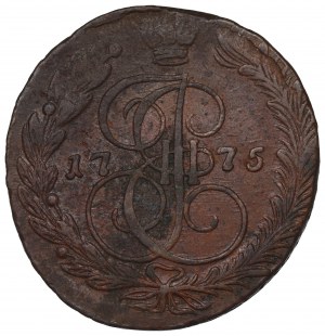 Russia, Catherine II, 5 kopecks 1775 EM