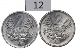 People's Republic of Poland, Set of 2 Gold 1958-70 Berries