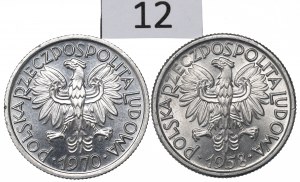 People's Republic of Poland, Set of 2 Gold 1958-70 Berries