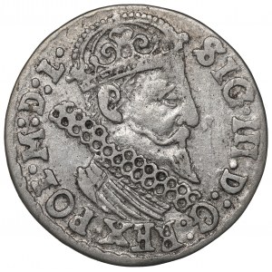 Zygmunt III Waza, Trojak 1623, Kraków - nieopisany