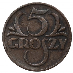 II Republic of Poland, 5 groschen 1934