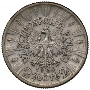 II Republic of Poland, 2 zloty 1934 Pilsudski