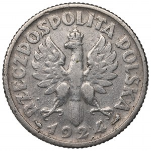 II Republic of Poland, 1 zloty 1924, Paris