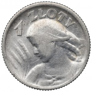 II Republic of Poland, 1 zloty 1924, Paris