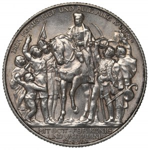 Germany, Preussen, 2 mark 1913 - 100 years of the victory over Napoleon