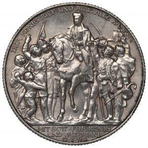 Germany, Preussen, 2 mark 1913 - 100 years of the victory over Napoleon