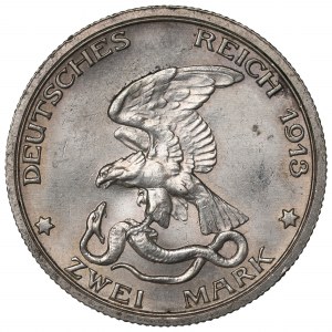 Germany, Preussen, 2 mark 1913 - 100 years of the victory over Napoleon