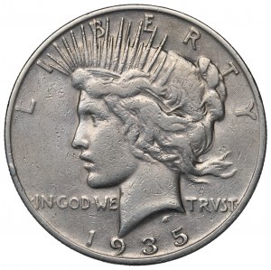 USA, 1 peace dollar 1935 S