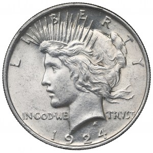USA, Peace dollar 1924