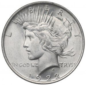USA, 1 peace dollar 1922