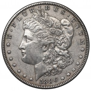 USA, Morgan dollar 1886