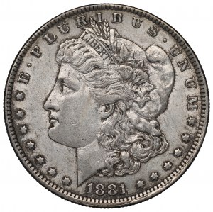 USA, Morgan dollar 1881 O