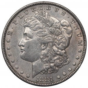 USA, Morgan dollar 1881