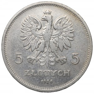 II Republic of Poland, 5 zloty 1928, Warsaw Nike