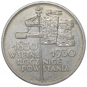 II Republic of Poland, 5 zloty 1930 November uprising