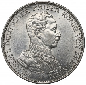 Germany, Preussen, 3 marki 1914