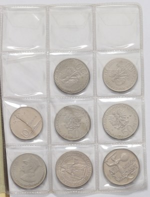 People's Republic of Poland, Set of commemorative coins and proofs