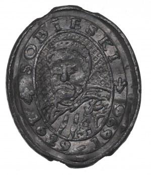 Poland, Seal with an image of Jan III Sobieski