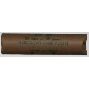 PRL, Rolka bankowa 20 groszy 1981
