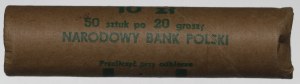 People's Republic of Poland, Bank roll of 20 pennies 1981