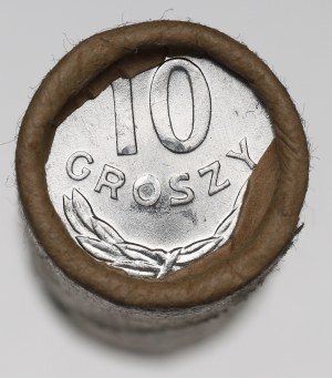 People's Republic of Poland, Bank roll of 10 pennies 1981