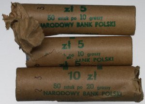 PRL, Set of rolls of 10-20 pennies