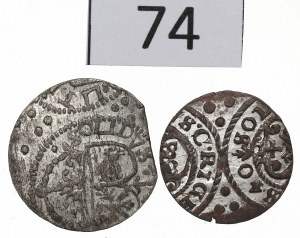 Sigismund III Vasa and Christina Vasa, Set of shekels