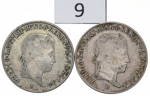 Hyngary, Lot of 20 kreuzer 1841-46